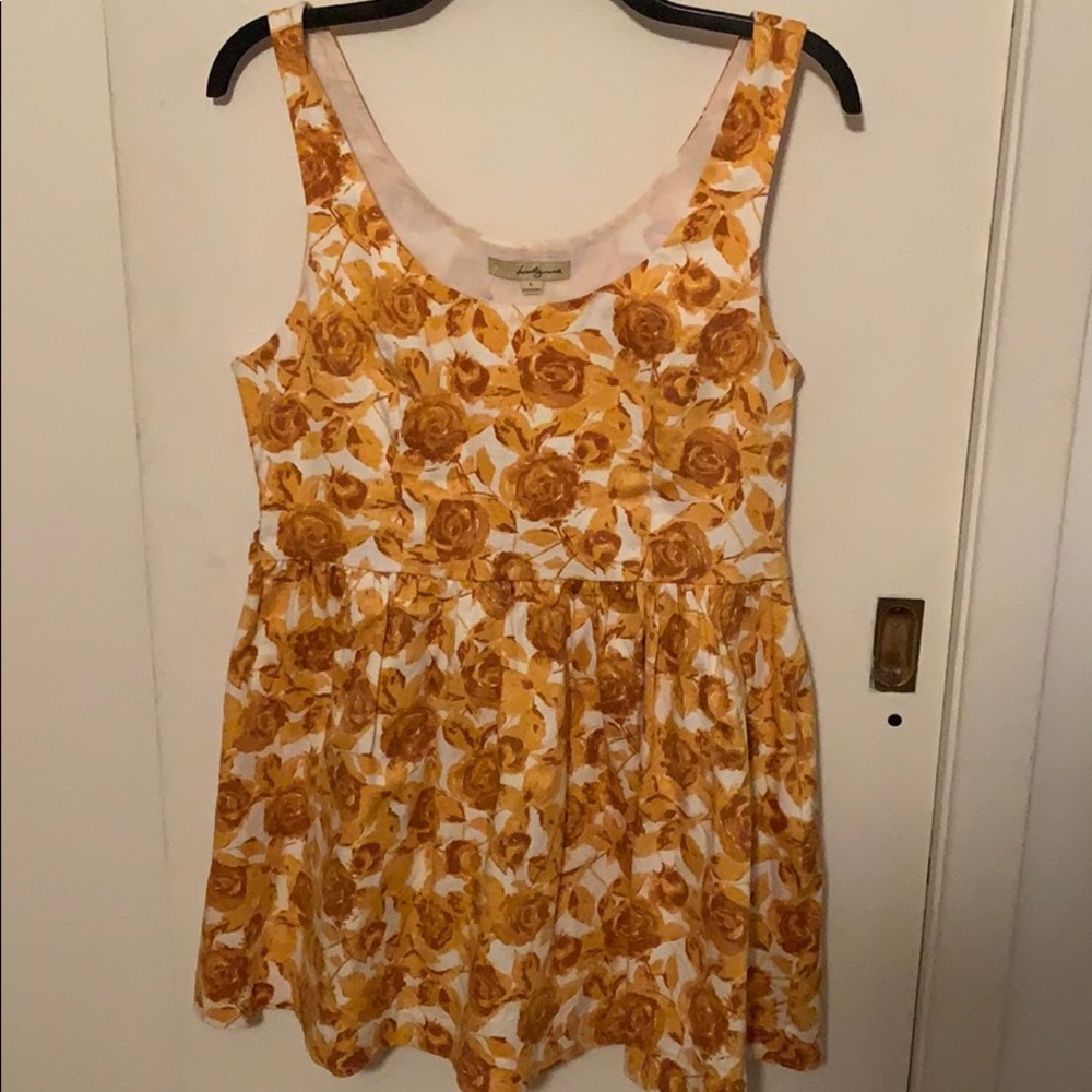 Yellow Flower Sundress